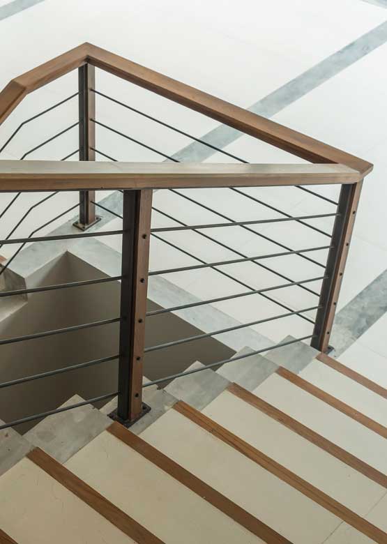 Gleichfeld Aufgangsreinigung